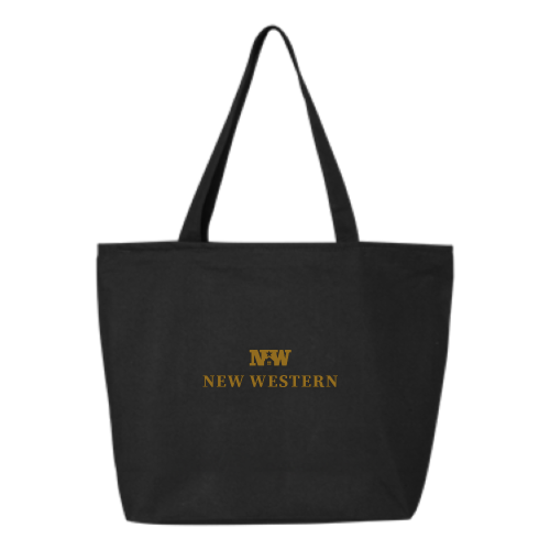 NewWestern - 24.5L Canvas Zippered Tote