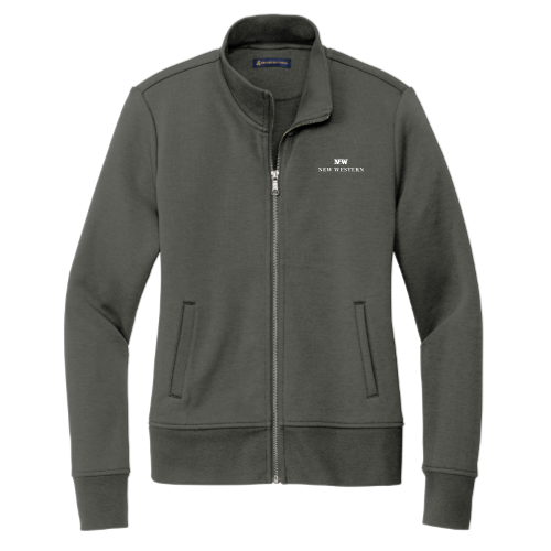 NewWestern - Brooks Brothers Women's Double-Knit Full-Zip